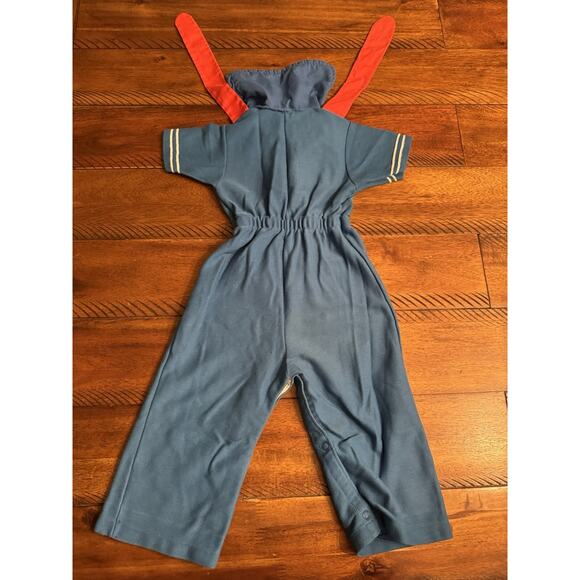 Vintage Carters USA Made Sailors Navy Toddler Outfit 24 Months (27-29 Lbs) / 2T - Picture 6 of 7